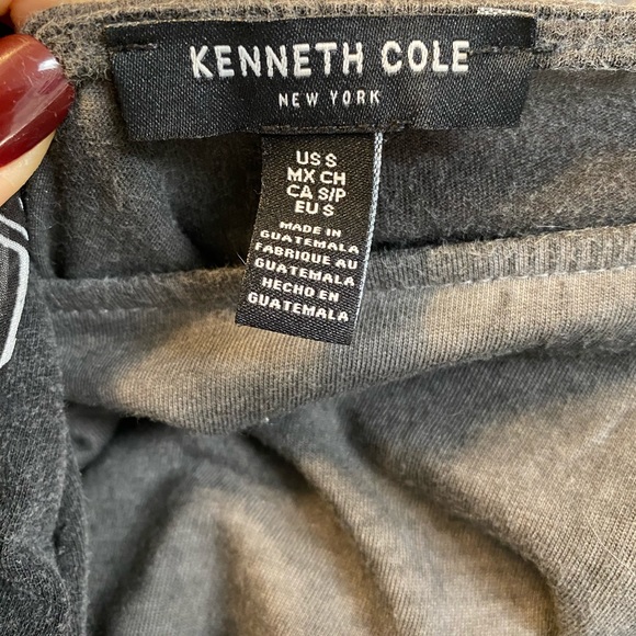 Kenneth Cole ‘That Sounds Like A You Problem’ Gray Sleeveless Top - Picture 11 of 14